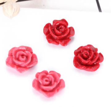 DIY loose full cabochon resin flower beads